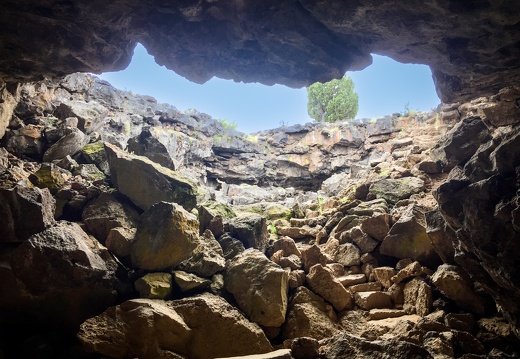 Looking Out - Lava Beds National Monument